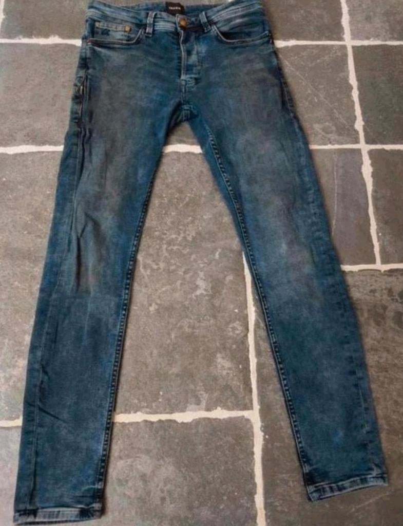 Chasin, EGO Slim Raven, Slim Fit, W28 L32, blauw. Rob2832, Chasin, Blauw, W32 (confectie 46) of kleiner, Ophalen of Verzenden