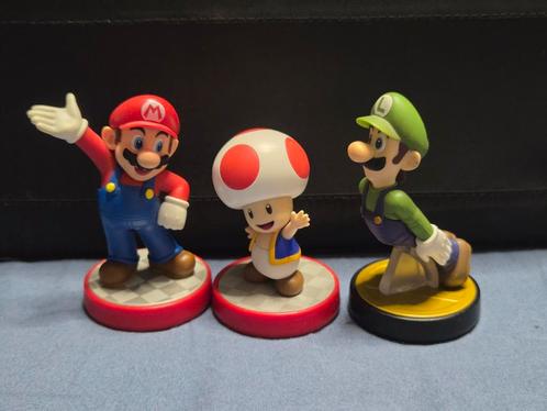 Nintendo AMIIBO mario toad luigi, Spelcomputers en Games, Games | Nintendo Switch, Zo goed als nieuw, 1 speler, Vanaf 3 jaar, Ophalen of Verzenden