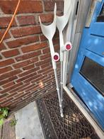 te koop een mooie grijse loopkrukken /elleboog krukken, Diversen, Ophalen of Verzenden, In hoogte verstelbaar