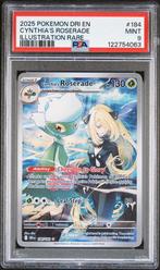 Pokemon 2025 Cynthia’s Roserade #184 PSA9, Hobby en Vrije tijd, Verzamelkaartspellen | Pokémon, Ophalen of Verzenden, Nieuw