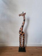 Houten giraffe, Antiek en Kunst, Ophalen