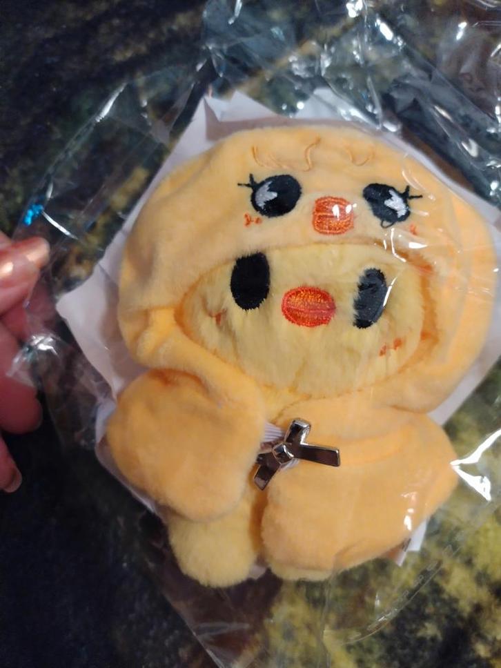 Pluche kuiken met cape, nieuw, Kinderen en Baby's, Speelgoed | Knuffels en Pluche, Ophalen of Verzenden