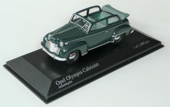 Minichamps Opel Olympia Cabriolet (Nieuw in OVP 1:43), Hobby en Vrije tijd, Modelauto's | 1:43, Nieuw, Auto, MiniChamps, Verzenden