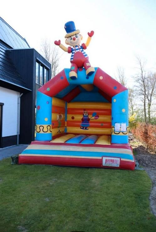 Springkussen Luchtcircus (Te Huur), Hobby en Vrije tijd, Feestartikelen | Verhuur, Zo goed als nieuw, Overige, Ophalen of Verzenden