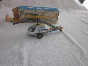 Vintage Blikken Helicopter frictie made in GDR in doos. beschikbaar voor biedingen
