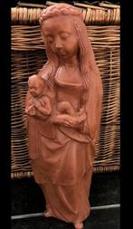 Maria met haar zoon , prachtig gesigneerd beeld, Antiek en Kunst, Antiek | Religie, Ophalen of Verzenden