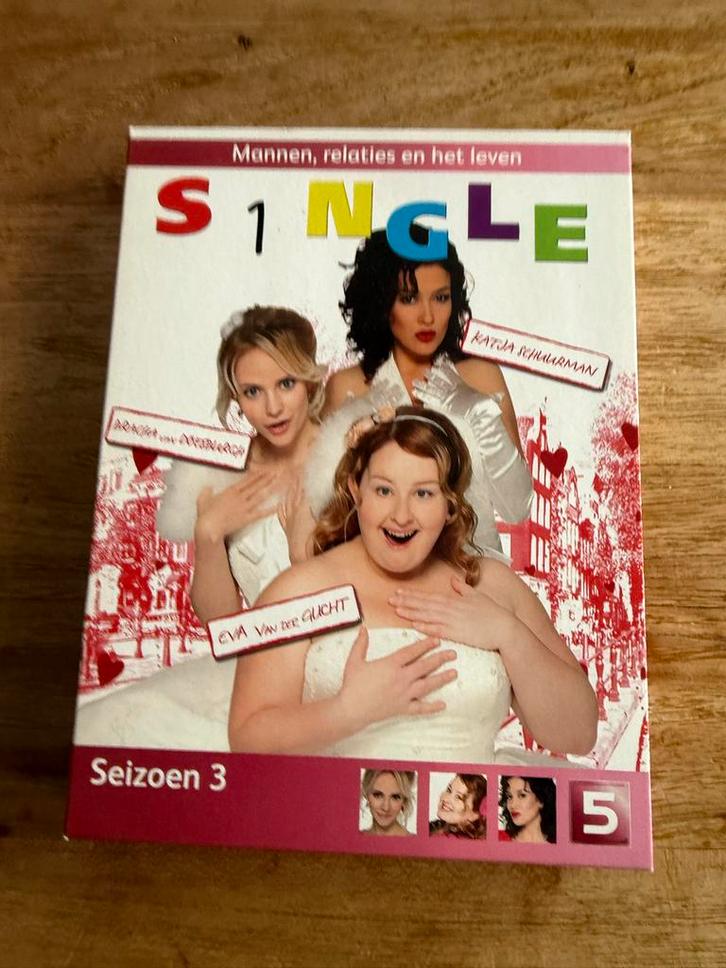 Single  complete seizoen 3 - DVD box, Cd's en Dvd's, Dvd's | Tv en Series, Zo goed als nieuw, Komedie, Boxset, Alle leeftijden