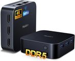 Snelle Mini PC Quadcore 3.4 GHz 16 GB LPDDR5 SSD 512 GB. W11, Computers en Software, Desktop Pc's, Ophalen of Verzenden, Nieuw