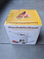 Chocoladefondueset z.g.a.n., Ophalen of Verzenden, Gebruikt, Waxinelicht, Fondueset