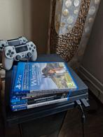 Playstation 4 pro 1tb met twee controllers en 5 spellen, Met 2 controllers, Ophalen of Verzenden, 1 TB, Pro