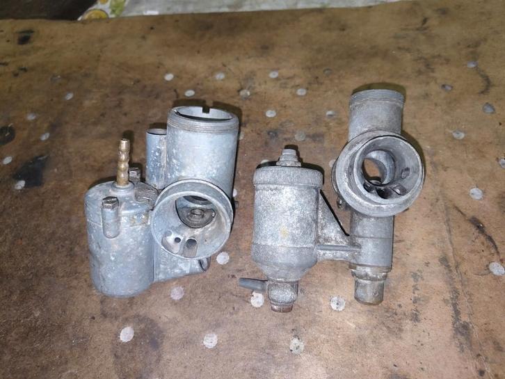 2x Bing carburateur huis 20mm en 24mm, Fietsen en Brommers, Brommeronderdelen | Oldtimers, Gebruikt, Overige merken, Carburateur
