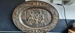 groot oud bronzen/koperen bord, Antiek en Kunst, Ophalen of Verzenden, Koper