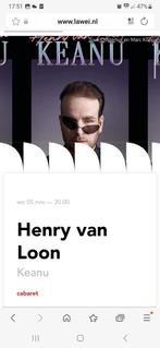 Henry van loon lawei drachten 2 tickets, Tickets en Kaartjes, Theater | Cabaret en Komedie