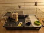 Knaagdierkooi met veel toebehoren ferplast, Kooi, Zo goed als nieuw, 75 tot 110 cm, Ophalen