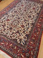 Vintage handgeknoopt perzisch tapijt najafabad 337x206, Info@SlatsAntiek.nl, Perzisch, 200 cm of meer, Ophalen of Verzenden