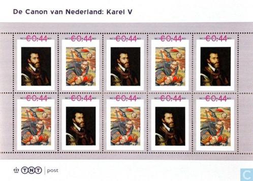Canon van Nederland: Karel V, Postzegels en Munten, Postzegels | Nederland, Postfris, Na 1940, Ophalen of Verzenden