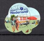 gestempelde zegel. jaar 2025: kamperen, Postzegels en Munten, Postzegels | Nederland, Ophalen of Verzenden, Na 1940, Gestempeld
