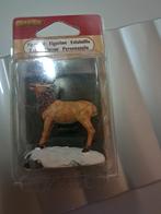 Lemax Kerstboompje en Hert Figuur, Verzamelen, Beelden en Beeldjes, Ophalen of Verzenden, Zo goed als nieuw, Dier