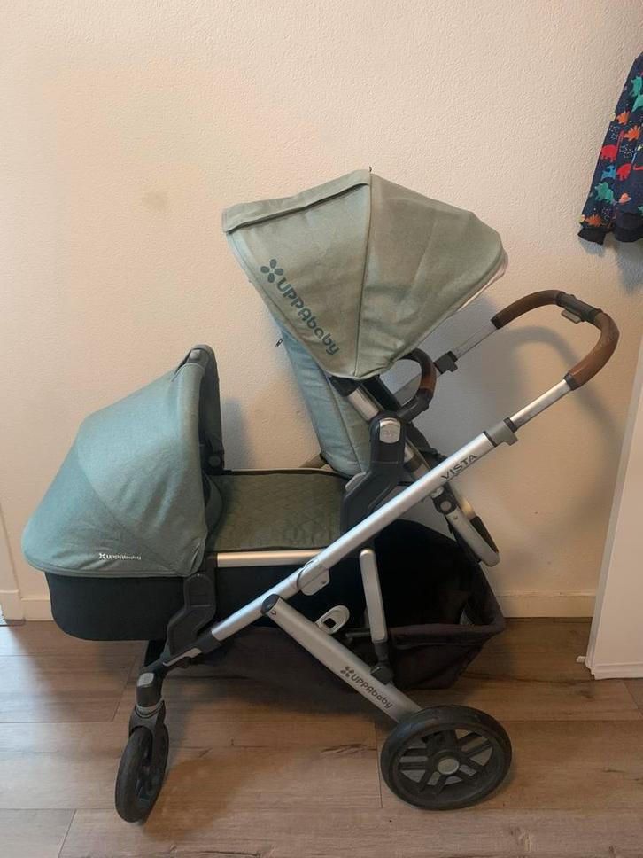 UppaBaby Vista Kinderwagen, Kinderen en Baby's, Kinderwagens en Combinaties, Zo goed als nieuw, Kinderwagen, Overige merken, Met reiswieg