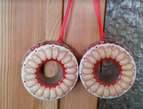 Villeroy & Boch Winter Bakery Notentaart Hangers 2 stuks, Diversen, Kerst, Zo goed als nieuw, Ophalen of Verzenden