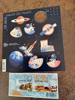 Euro Reis naar de Maan + Amphilex incl. porto, Ophalen of Verzenden, Na 1940, Postfris