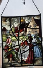 Gebrandschilderd glas in lood, Antiek en Kunst, Ophalen