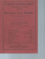 The Salvation Army - Favorite Song Melodies, Orgel, Gebruikt, Ophalen of Verzenden, Thema