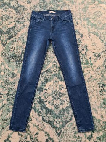 Levi's 710 super skinny W29 L30 WMN Tulsi2930 Blauw
 beschikbaar voor biedingen