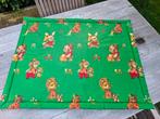 Vintage boxkleed, NIEUWSTAAT, groen 95x75 cm, Ophalen, Zo goed als nieuw