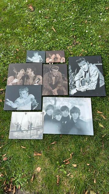 Verschillende canvas schilderijen beschikbaar voor biedingen