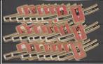 reeks - 34  pijpenkoppen  1-24  -sigarenbandjes, Verzamelen, Verzenden, Zo goed als nieuw, Sigarenbandjes