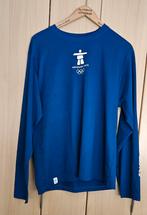 Olympische Spelen Vancouver, British Columbia, shirt met lan, Ophalen of Verzenden, Zo goed als nieuw, Maat 48/50 (M), Blauw