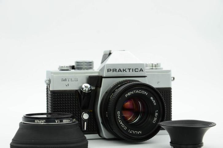 Praktica MTL 3 Met Pentacon 1.8/50, Audio, Tv en Foto, Fotocamera's Analoog, Gebruikt, Spiegelreflex, Overige Merken, Ophalen of Verzenden