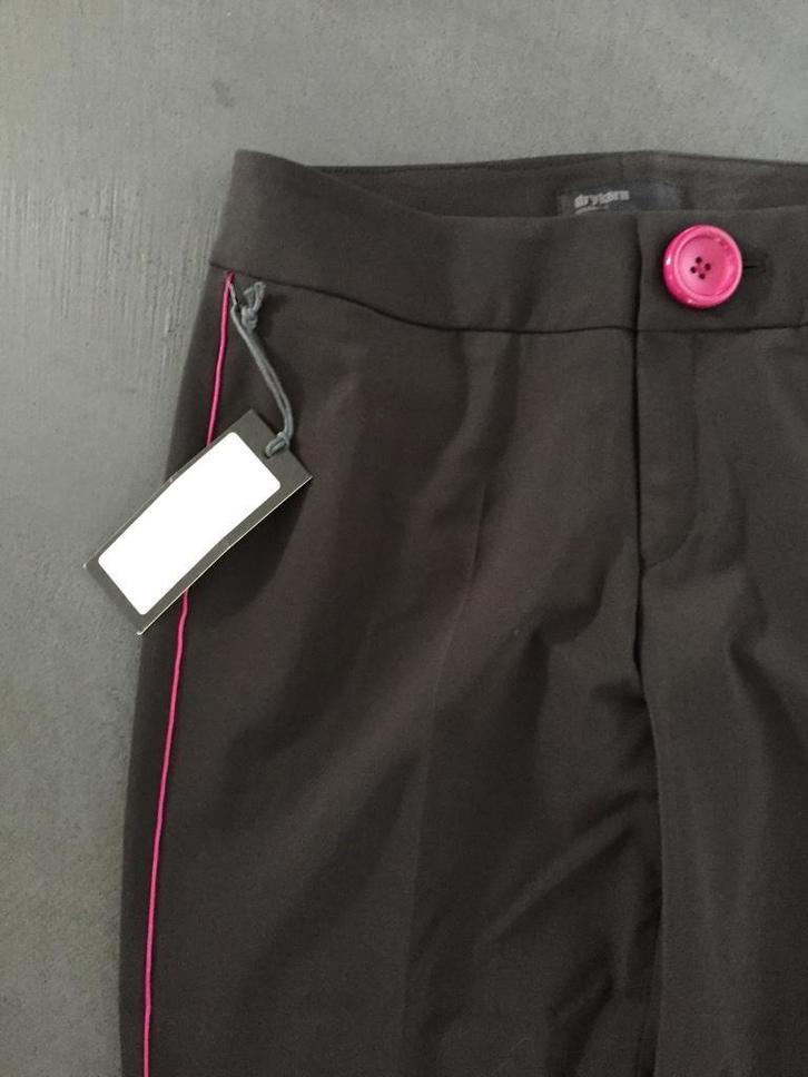 B396 Nieuw DRYKORN pantalon broek donker-bruin Maat 40=M, Kleding | Dames, Broeken en Pantalons, Nieuw, Maat 38/40 (M), Bruin