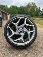 Ford Fiesta ST 18 inch velgen bi-colour + Michelin PS4 +TPMS, Auto-onderdelen, Banden en Velgen, Ophalen, 18 inch, Gebruikt, Velg(en)