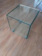 Bijzettafel, Huis en Inrichting, Tafels | Bijzettafels, Ophalen, Minder dan 45 cm, Minder dan 55 cm, Vierkant