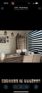 Eettafel 170x102 + 5 Stoelen, Ophalen of Verzenden, Rechthoekig, 200 cm of meer, 50 tot 100 cm