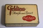 goldina chocolade blikje duitsland pre wo2 schokolade, Ophalen of Verzenden, Gebruikt, Overige