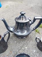 Verzilverd thee set, Antiek en Kunst, Antiek | Servies compleet, Ophalen of Verzenden