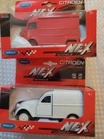 Twee Welly Citroen NEX Modelauto's, Ophalen of Verzenden, Nieuw, Bus of Vrachtwagen