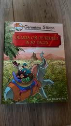 Geronimo Stilton - De reis om de wereld in 80 dagen, Verzenden, Zo goed als nieuw, Geronimo Stilton; Jules Verne