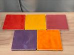 Tegeltjes 10x10 knal kleuren voor bv bedrukken, Nieuw, Ophalen of Verzenden, Minder dan 20 cm, Minder dan 5 m²