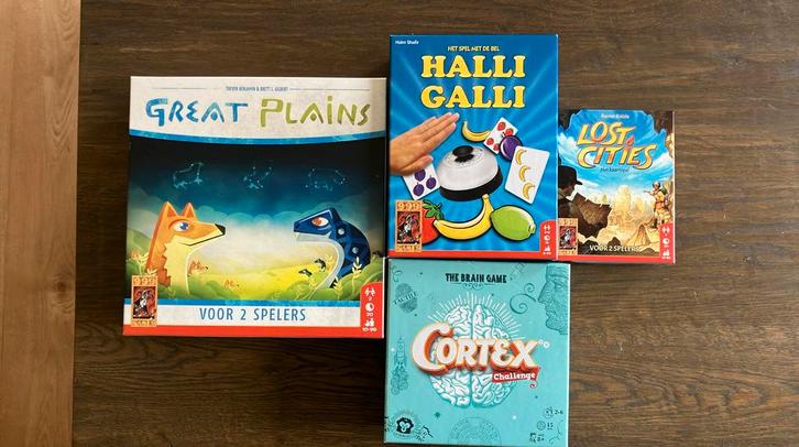 Vier spellen, Hobby en Vrije tijd, Gezelschapsspellen | Kaartspellen, Ophalen of Verzenden