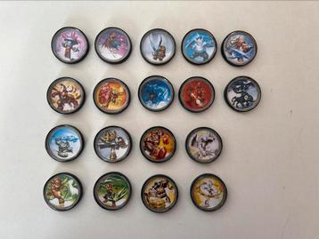 Skylanders NFC COINS / TAGS (zie info) €2 per stuk beschikbaar voor biedingen