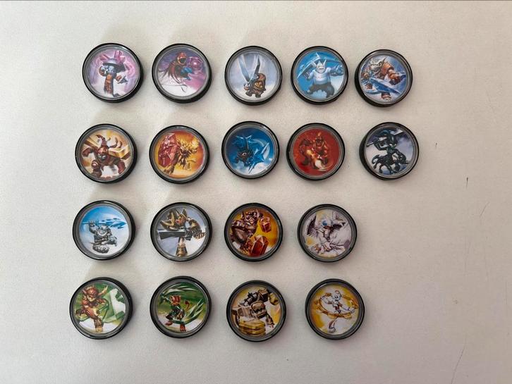 Skylanders NFC COINS / TAGS (zie info) €2 per stuk, Verzamelen, Poppetjes en Figuurtjes, Nieuw, Ophalen of Verzenden