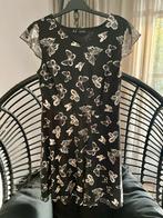 🌸 Leuke jurk met vlinders maat 42 🌸, Zwart, Maat 42/44 (L), Ophalen of Verzenden, Zo goed als nieuw
