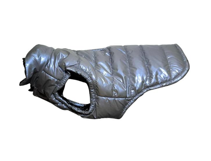 GALACTIK (by Tom&Co) GLT Hondenjas 24 cm Zilver-Zwart -40%!, Dieren en Toebehoren, Hondenkleding, Nieuw, Hondenjas, Ophalen of Verzenden