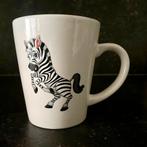 Grote mok met zebra (360 ml), Ophalen of Verzenden, Zo goed als nieuw, Overige stijlen, Kop(pen) en/of Schotel(s)