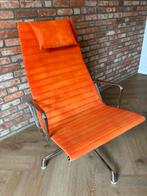 Vintage Herman Miller Charles Eames EA 124 Loungestoel -, Ophalen, Gebruikt, Overige kleuren, Metaal