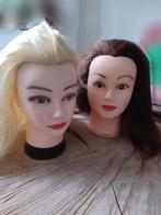 2x oefenhoofd / kapperskop, de brunette is van Comair, Sieraden, Tassen en Uiterlijk, Uiterlijk | Haarverzorging, Ophalen of Verzenden